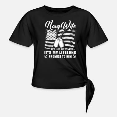 Navy - navy wife it's not my status it 
